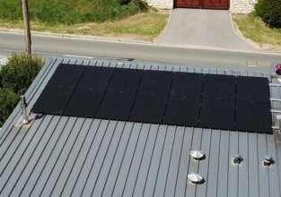 installation panneaux photovoltaïques toiture plate