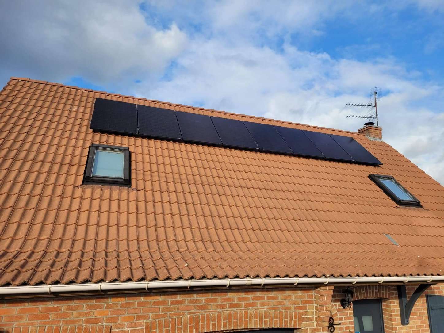 Installation de panneaux photovoltaïque dans le nord