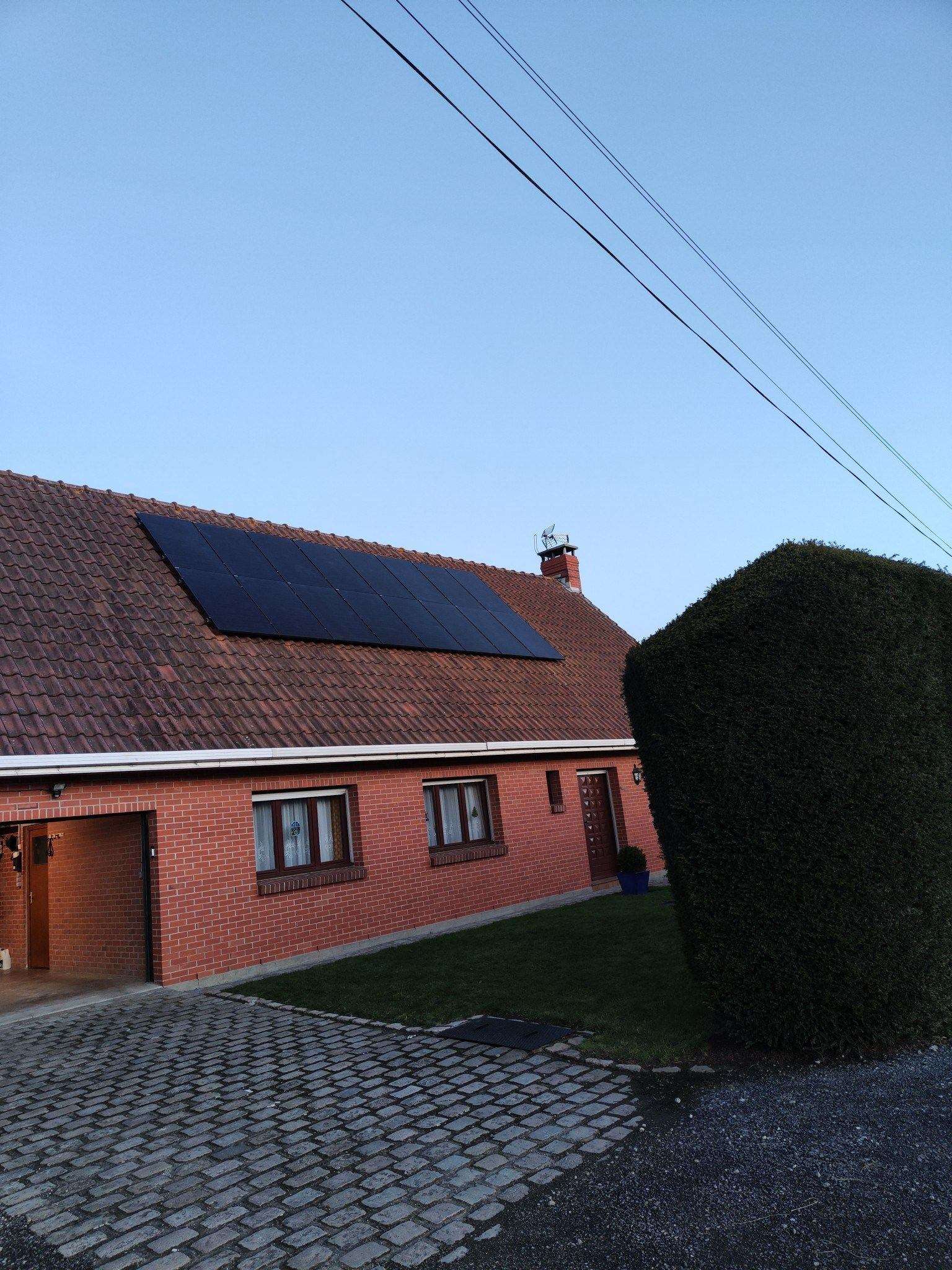 Installation photovoltaique 6 kwc hauts de france