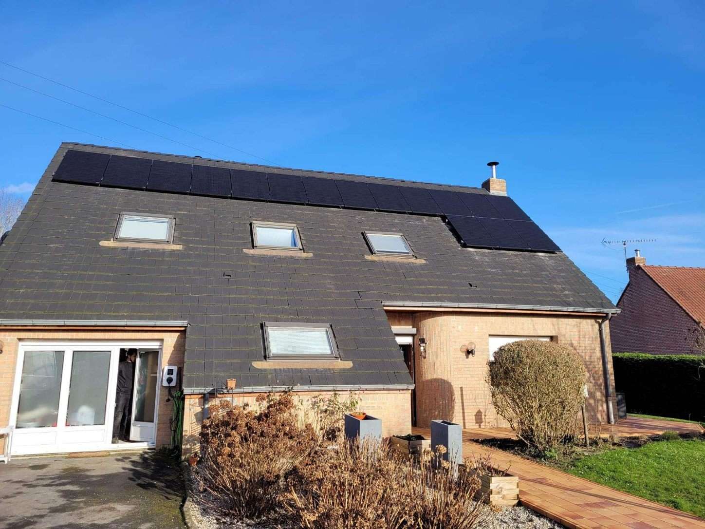 Maison installation de panneaux photovoltaïques dans les hauts de france