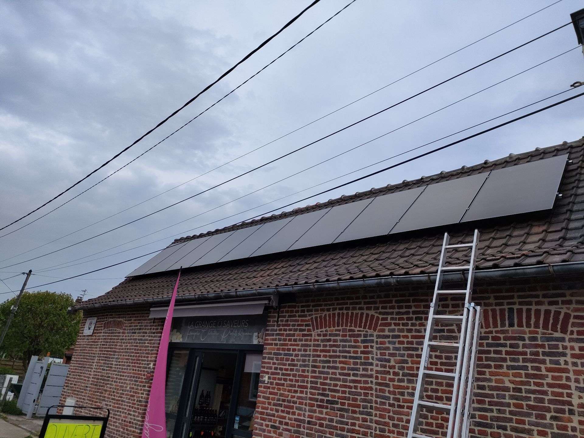 Installation de panneau solaire templeuve hauts de france